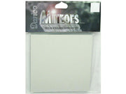 4" Darice Square Mirror 1 Piece 1633-89 - artcovecrafts.com