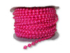 4mm Fuchsia Plastic Fused Pearls Garland Strands for Decorating & Crafts 24 Yards - artcovecrafts.com