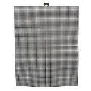 7 Mesh Count Black Plastic Canvas Sheet 10.5 x 13.5 Inch 1 Sheet - artcovecrafts.com