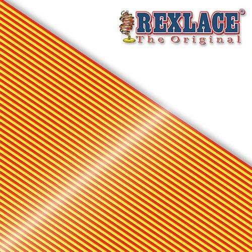 Neon Orange & Yellow Duo Plastic Rexlace 100 Yard Roll - artcovecrafts.com