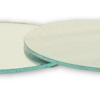3 inch Small Round Craft Mirrors 2 Pieces Also Mirror Mosaic Tiles - artcovecrafts.com