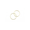 2 Inch Gold Small Metal Craft Ring 1 Piece - artcovecrafts.com