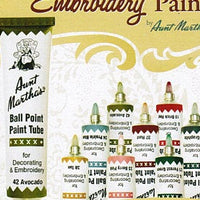 Aunt Martha's Ballpoint Paint Tubes Set of 8 Country Colors - artcovecrafts.com