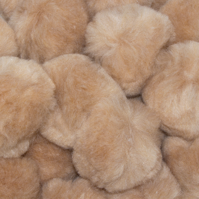 24 Packs: 65 ct. (1,560 total) 1/2 Mixed Brown Pom Poms by Creatology™ 