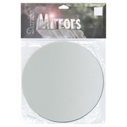 5" Darice Round Mirror 1 Piece 1633-85 - artcovecrafts.com