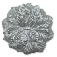 Silver Capia Flowers Flat Carnation Capia Base for Corsages 12 Pieces - artcovecrafts.com