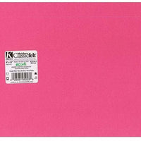 9 x 12 Inch Candy Pink Felt Square Sheet 1 Piece
