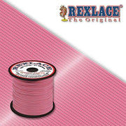 Pink Plastic Rexlace 100 Yard Roll - artcovecrafts.com