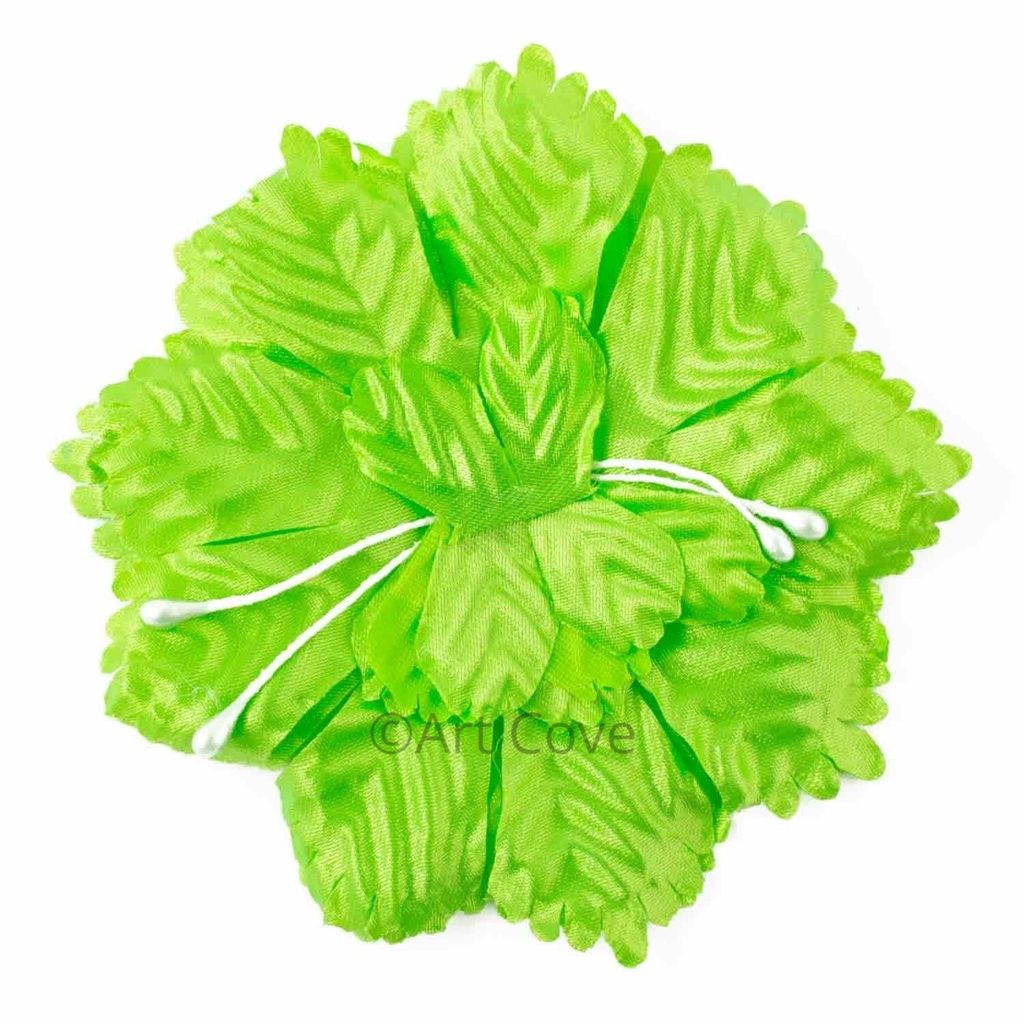Apple Green Capia Flowers Flat Carnation Capia Base for Corsages 12 Pieces - artcovecrafts.com