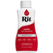Scarlet Red Rit Dye Liquid All Purpose 8oz