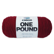 Caron One Pound Yarn Claret