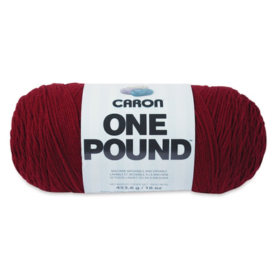 Caron One Pound Yarn Claret