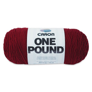 Caron One Pound Yarn Claret