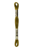 DMC 6 Strand Embroidery Floss Cotton Thread 831 Medium Golden Olive 8.7 Yards 1 Skein