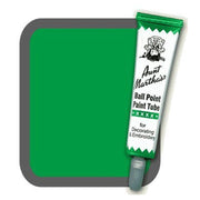 Green Aunt Martha's Ballpoint Embroidery Fabric Paint Tube Pens 1 oz - artcovecrafts.com