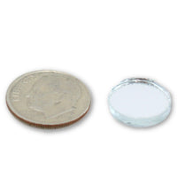 0.5 inch Small Tiny Round Craft Mirrors Bulk 50 Pieces Mirror Mosaic Tiles - artcovecrafts.com