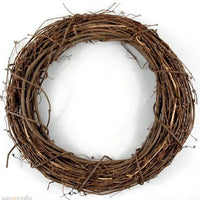 10 inch Natural Grapevine Wreaths 3 Pieces - artcovecrafts.com