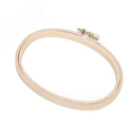 3x5 inch Small Oval Wooden Hand Embroidery Hoop 1 Piece - artcovecrafts.com