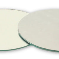4 inch Small Round Craft Mirrors Bulk 24 Pieces Also Mirror Mosaic Tiles - artcovecrafts.com