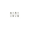 Silver Small Safety Pins Size 0 - 0.875 Inch 144 Pieces Premium Quality - artcovecrafts.com