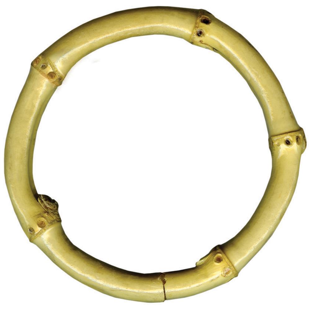 3" Pepperell Natural Bamboo Ring 1 Piece