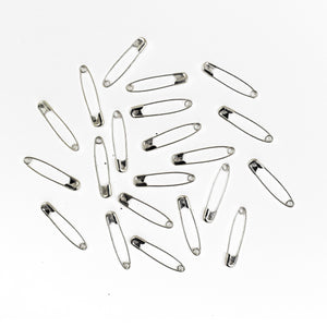 Silver Safety Pins Size 2 - 1.5 Inch 144 Pieces Premium Quality - artcovecrafts.com