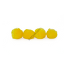 1 inch Yellow Small Craft Pom Poms 100 Pieces - artcovecrafts.com