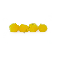 2 Inch Yellow Craft Pom Poms 25 Pieces - artcovecrafts.com