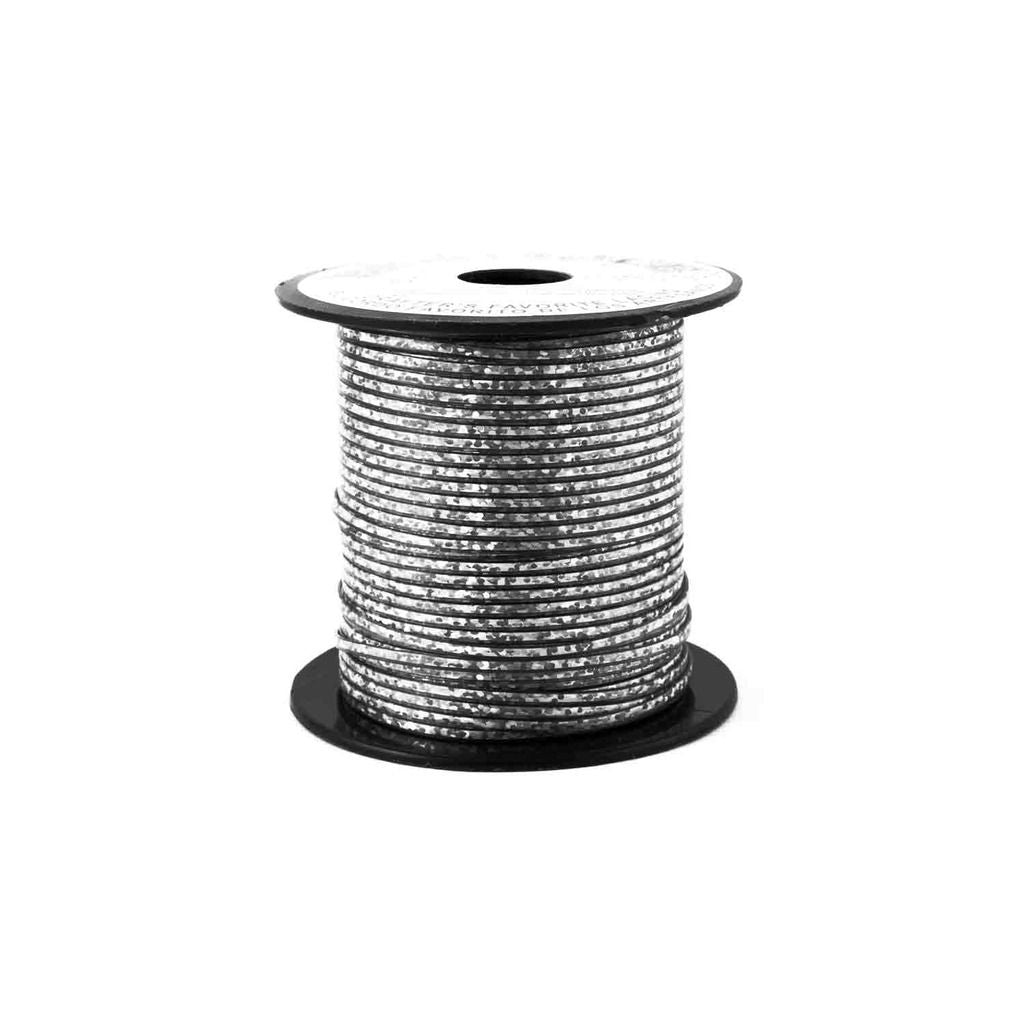 Silver Holographic Plastic Craft Lace Lanyard Gimp String Bulk 50 Yard ...