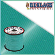 Turquoise Plastic Rexlace 100 Yard Roll - artcovecrafts.com