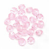 6mm Transparent Pink Rondelle Faceted Beads 480 Pieces - artcovecrafts.com