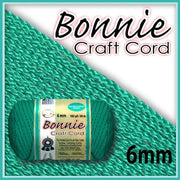 6mm Turquoise Macrame Cord 100 Yards