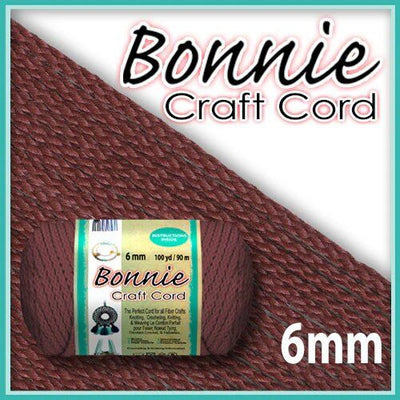 6mm Wine Macrame Cord 100 Yards