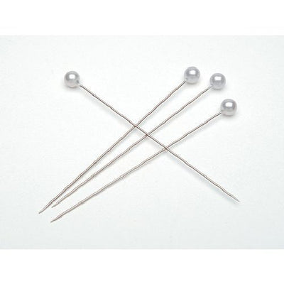 10 Pearl Head Pins, Boutonniere and Corsage Pins
