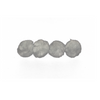 2.5 Inch Grey Large Craft Pom Poms 15 Pieces