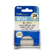 24 Gauge Darice Silver Craft Wire 30 yards
