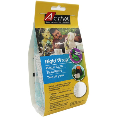 Activa Rigid Wrap Plaster Cloth 4 inch X 15 Feet