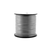 Solid Metallic Silver Plastic Craft Lace Lanyard Gimp String Bulk 50 Yard Roll