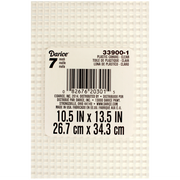 7 Mesh Clear Plastic Canvas 3 Sheets by Darice 10.5 x 13.5 Inches - artcovecrafts.com