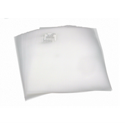 7 Mesh Count Clear Plastic Canvas Bulk - 25 Sheets- 10.5 x 13.5 Inch - artcovecrafts.com