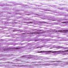 DMC 6 Strand Embroidery Floss Cotton Thread 554 Light Violet 8.7 Yards 1 Skein
