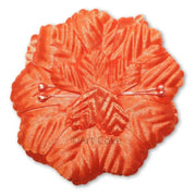 Orange Capia Flowers Bulk Wholesale Flat Carnation Base 144 Pieces - artcovecrafts.com