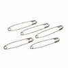 #7 Darice Silver Safety Pins 3 inch 60 Pieces 1942-33 - artcovecrafts.com