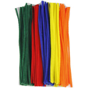 6mm Multi-Colored Pipe Cleaners Bulk 12 Inches 100 Pieces