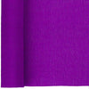 Purple Crepe Paper Sheets Folds 20 inch. X 8 ft.