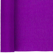 Purple Crepe Paper Sheets Folds 20 inch. X 8 ft.