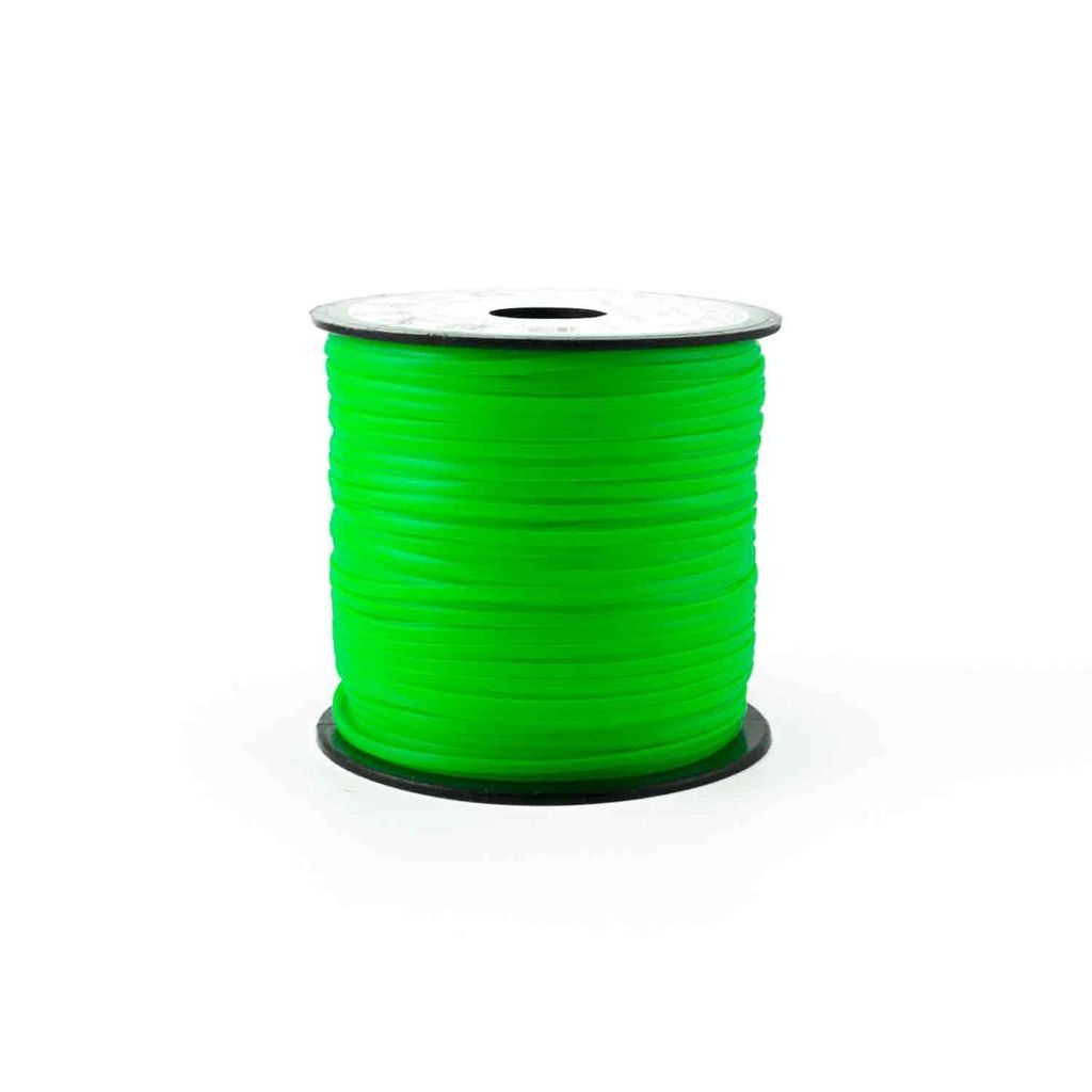 Neon Green Plastic Craft Lace Lanyard Gimp String Bulk 100 Yard Roll