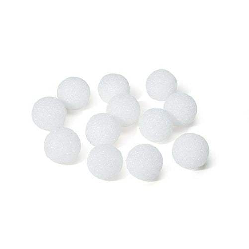 1.25 Inch Styrofoam Balls 12 Pieces