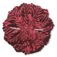 Wine Capia Flowers Flat Carnation Capia Base for Corsages 12 Pieces - artcovecrafts.com