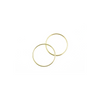2.5 Inch Gold Small Metal Craft Ring 1 Piece - artcovecrafts.com